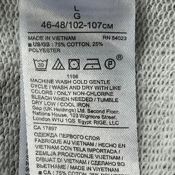 Banana Republic Lightweight Poly Cotton Crew Neck Sweater Sz L - Picture 6 of 8